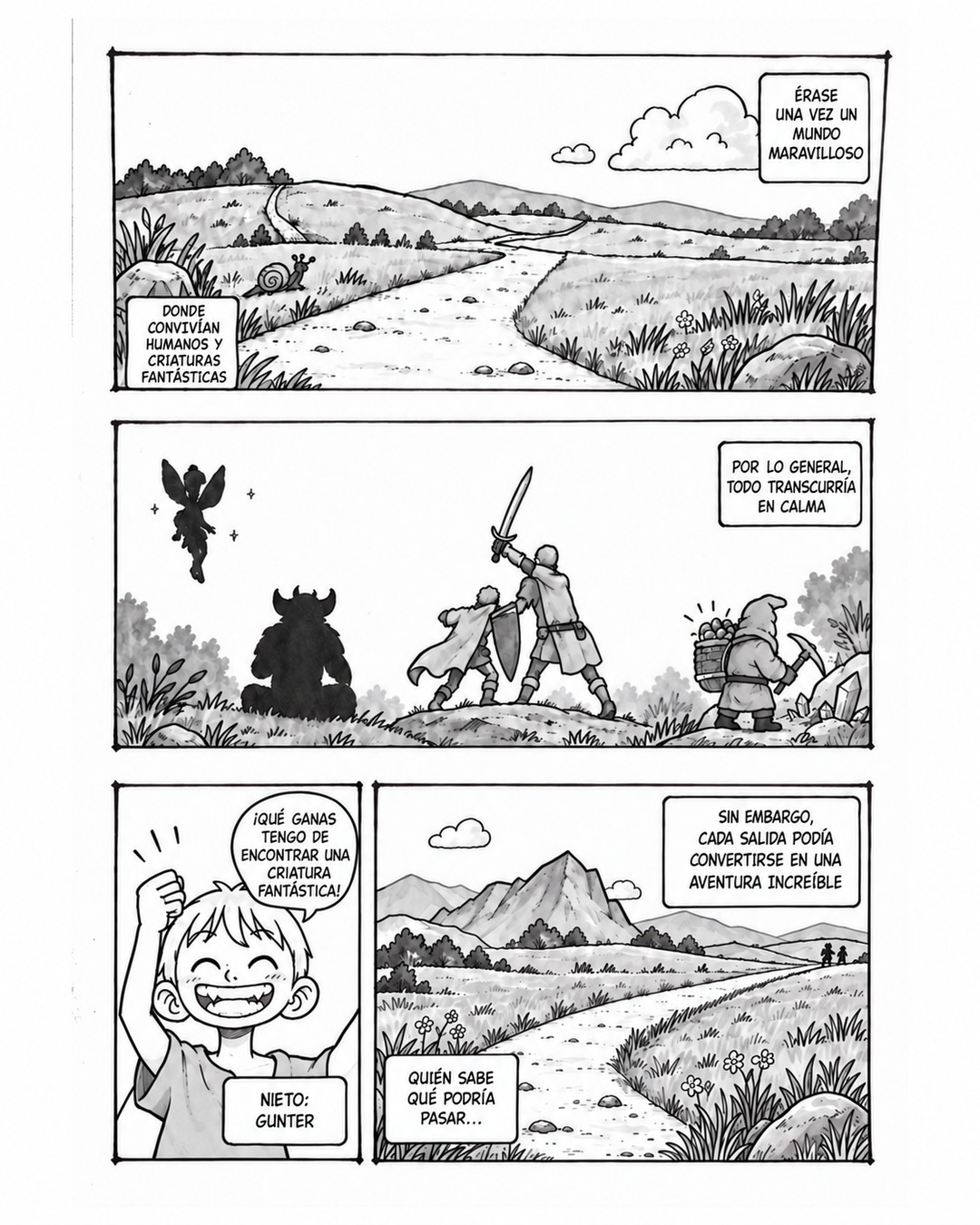 Una bestia feroz, página 1